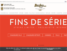 Tablet Screenshot of bexley.fr